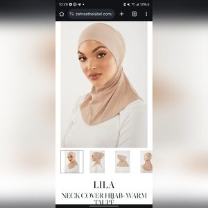 Zahraa the Label Lila Neck covers